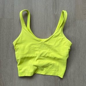 Lululemon Electric Lemon align tank (original style) 4